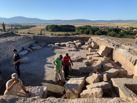 Imagen Las excavaciones promovidas por la Diputación en Confloenta permiten ampliar de forma notoria los conocimientos sobre el sector oriental de las Termas